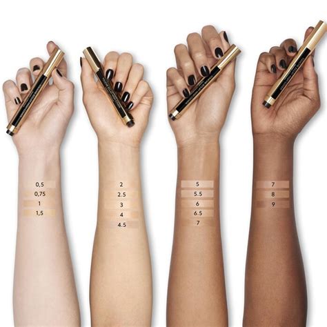 yves saint laurent concealer touche eclat|ysl touche eclat colour chart.